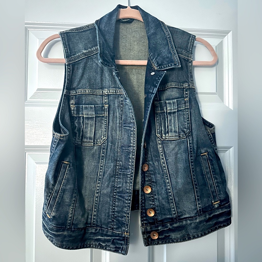 Express Jean Vest